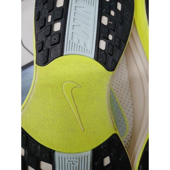 USED Nike Pegasus Plus Men\'s Road Running Shoes,Sail/Pale Ivory/Volt/Black-Sz 11 main image 5